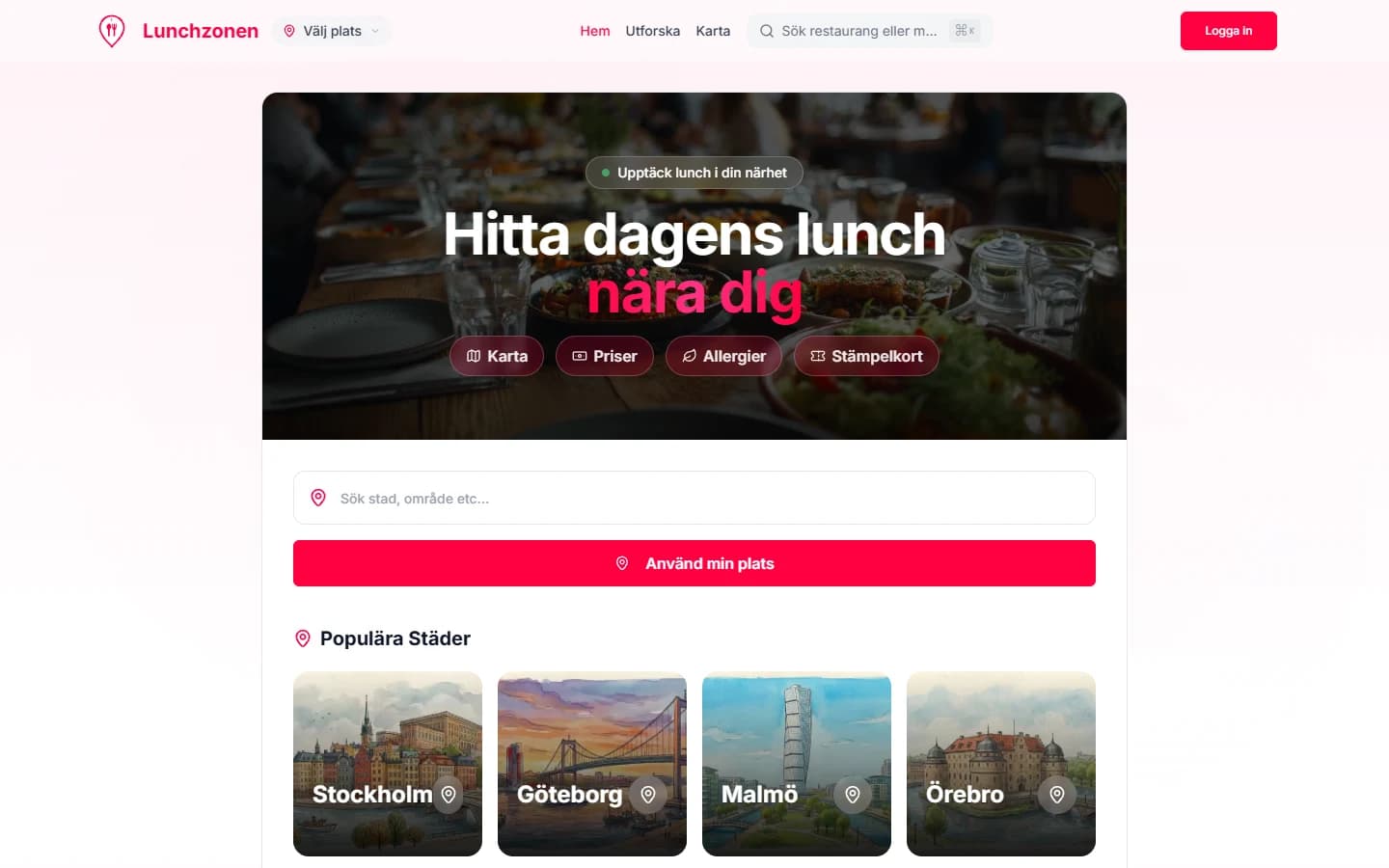 معاينة موقع Lunchzonen